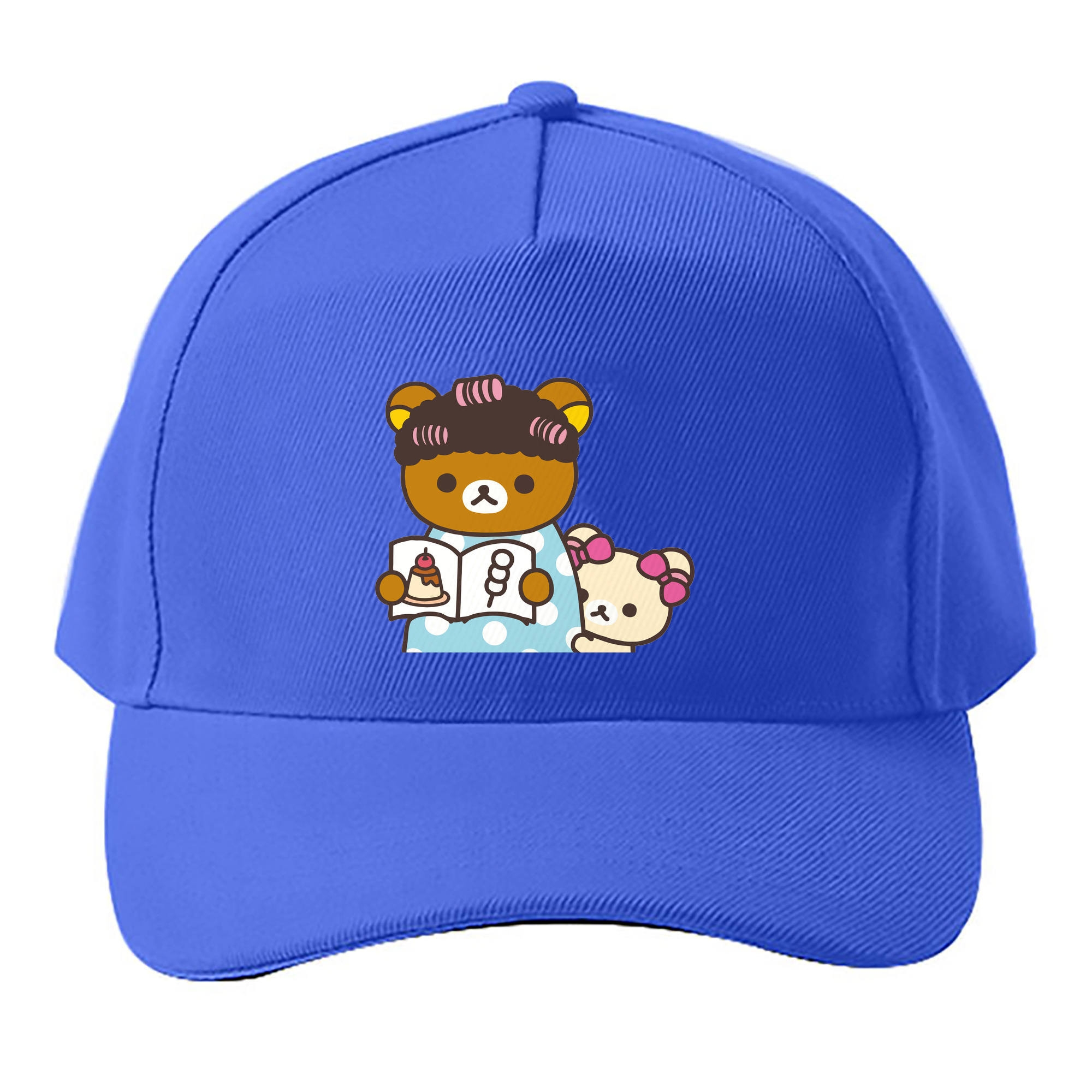 （画像用） リラックマ リラックマ キイロイトリ Rilakkuma Korilakkuma Kiiroitori ベースボールキャップ 綿100％ 男女兼用 帽子 スポーツ